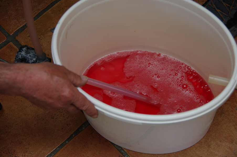 Filling the Generator - Vinegar Making Workshop